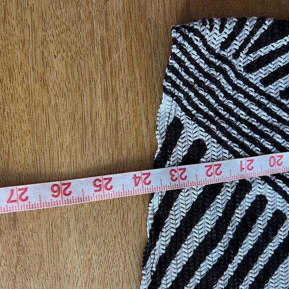 PerSeption Concept Black White Geo Open Cardigan Large - Picture 8 of 8